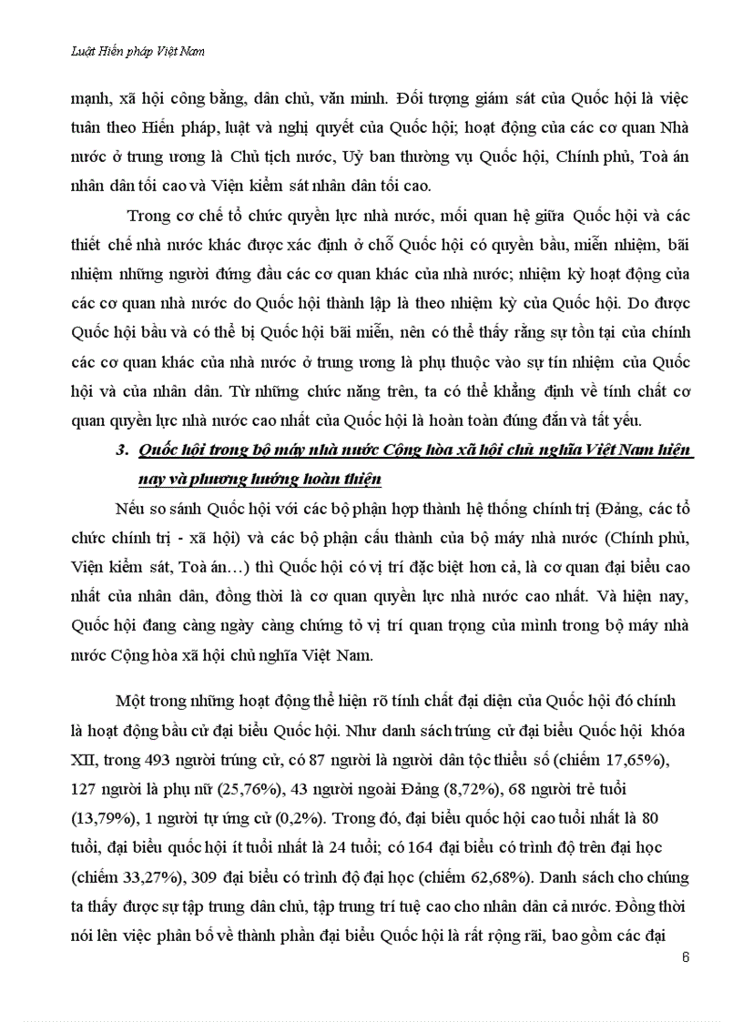 image for page Quốc hội là cơ quan đại biểu cao nhất của nhân dân cơ quan quyền lực nhà nước cao nhất của nhà nước Cộng hòa XHCN Việt Nam