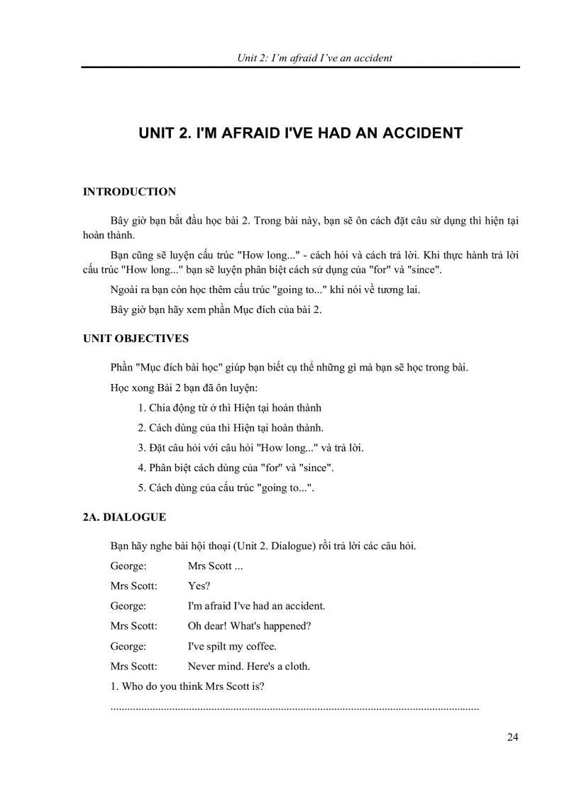 image for page Sách hướng dẫn học tập Tiếng Anh A2 Dùng cho sinh viên hệ đào tạo đại học từ xa