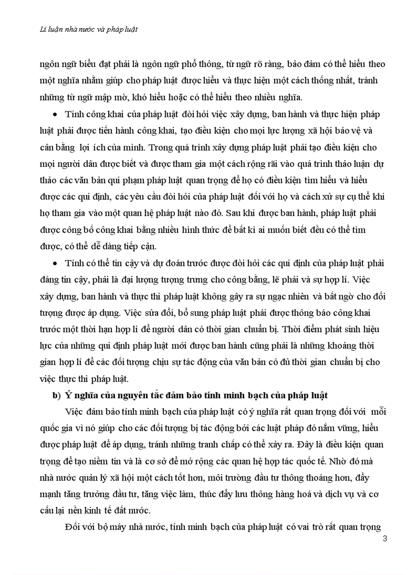 image for page Nguyên tắc đảm bảo tính minh bạch của pháp luật trong xây dựng pháp luật ở Việt Nam hiện nay