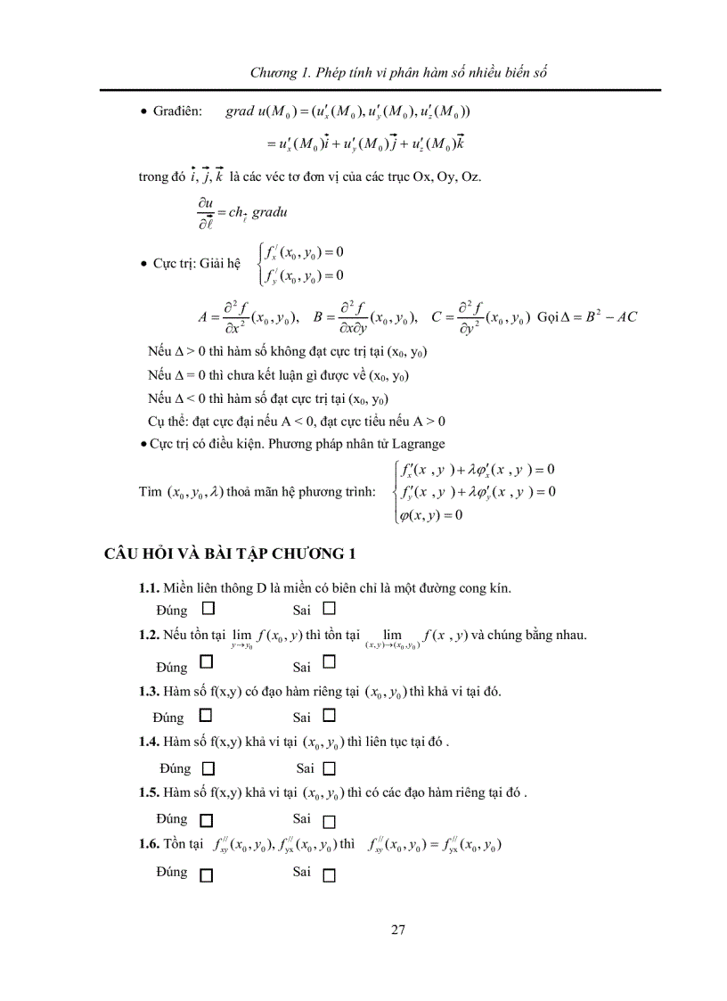 image for page Sách hướng dẫn học giải tích 2