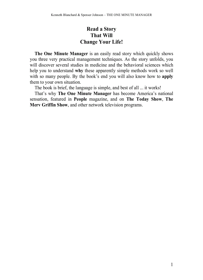 image for page Một phút làm nhà quản lý 01 minute manager