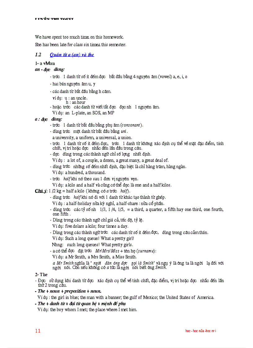 image for page Tiếng Anh cơ bản TOEFL