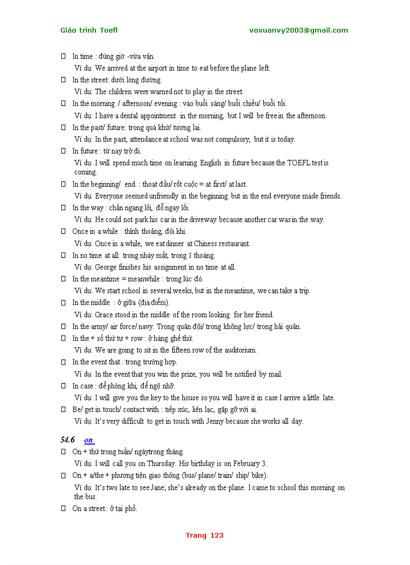 image for page Giáo trình Toefl