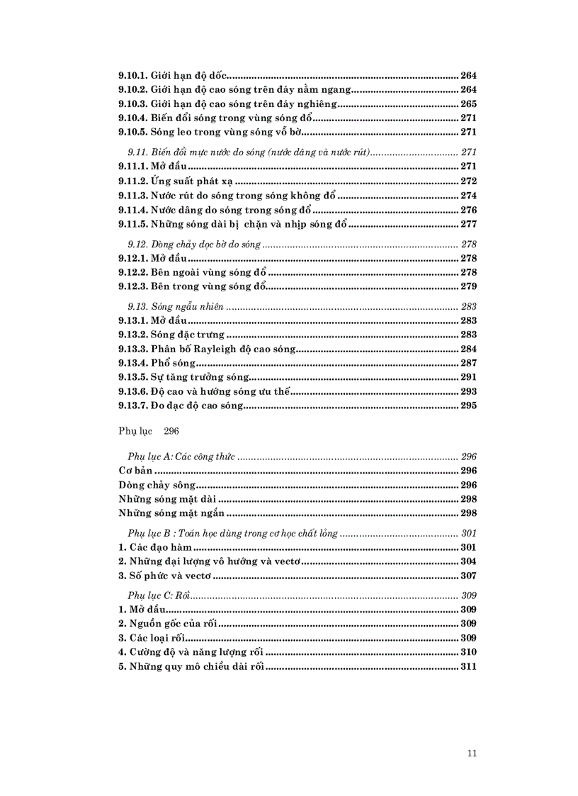 image for page Các nguyên lý của dòng chảy chất lỏng và sóng mặt trong sông cửa sông biển và đại dương