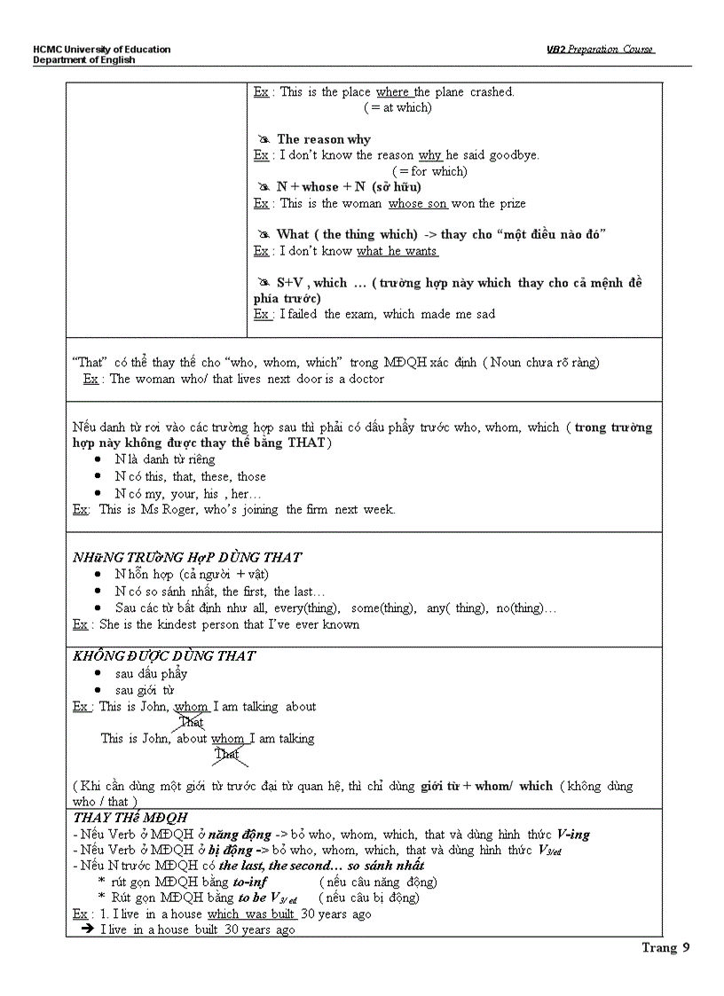 image for page Ôn tập các thì cơ bản english