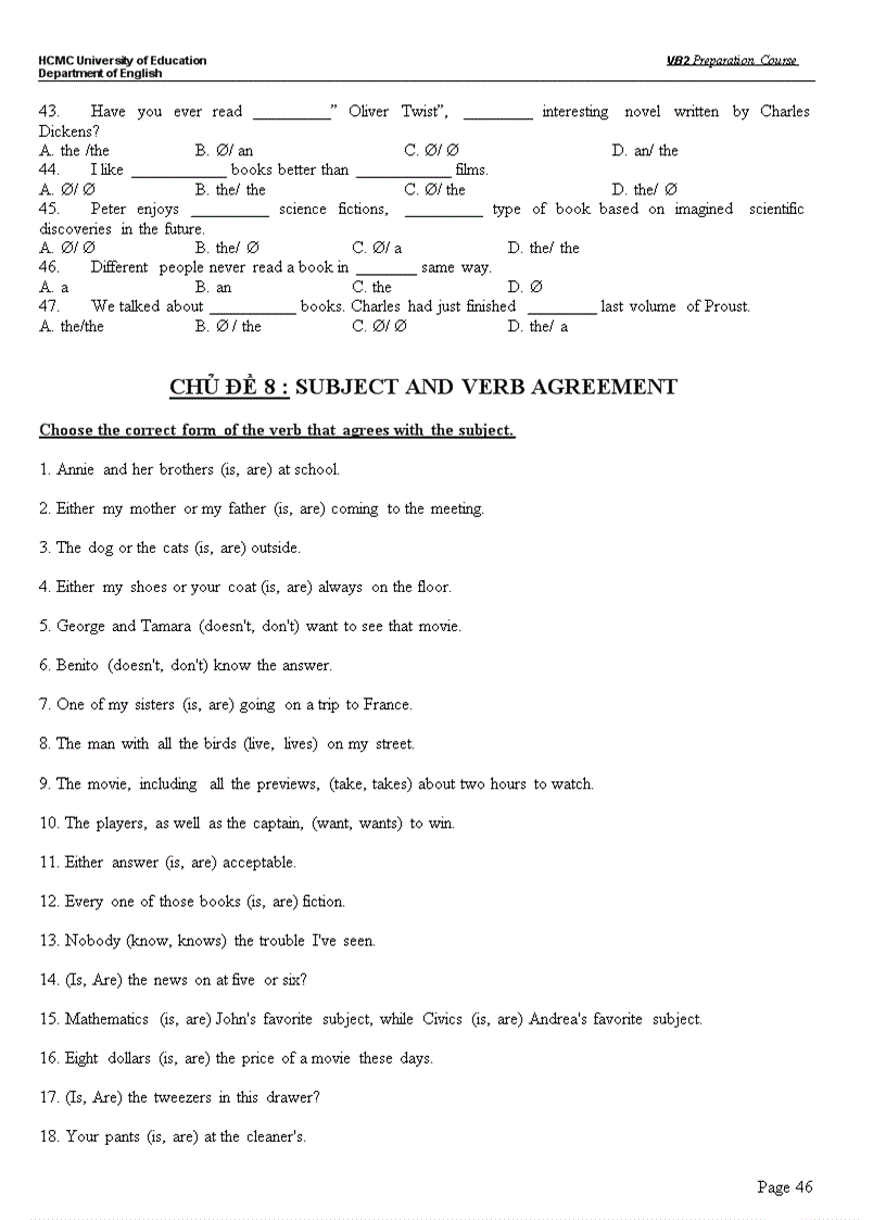 image for page Ôn tập các thì cơ bản english