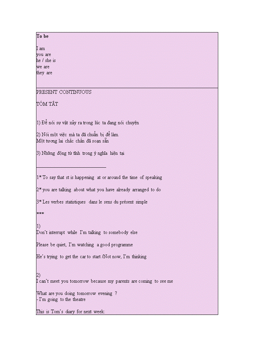 image for page Các thì trong tiến anh HIỆN TẠI ĐƠN HIỆN TẠI ĐƠN TIẾP DIỄN