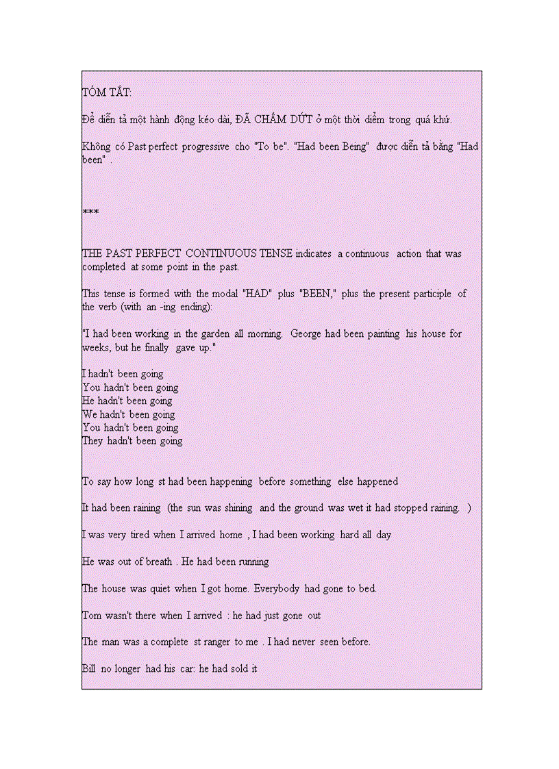 image for page Các thì trong tiến anh HIỆN TẠI ĐƠN HIỆN TẠI ĐƠN TIẾP DIỄN