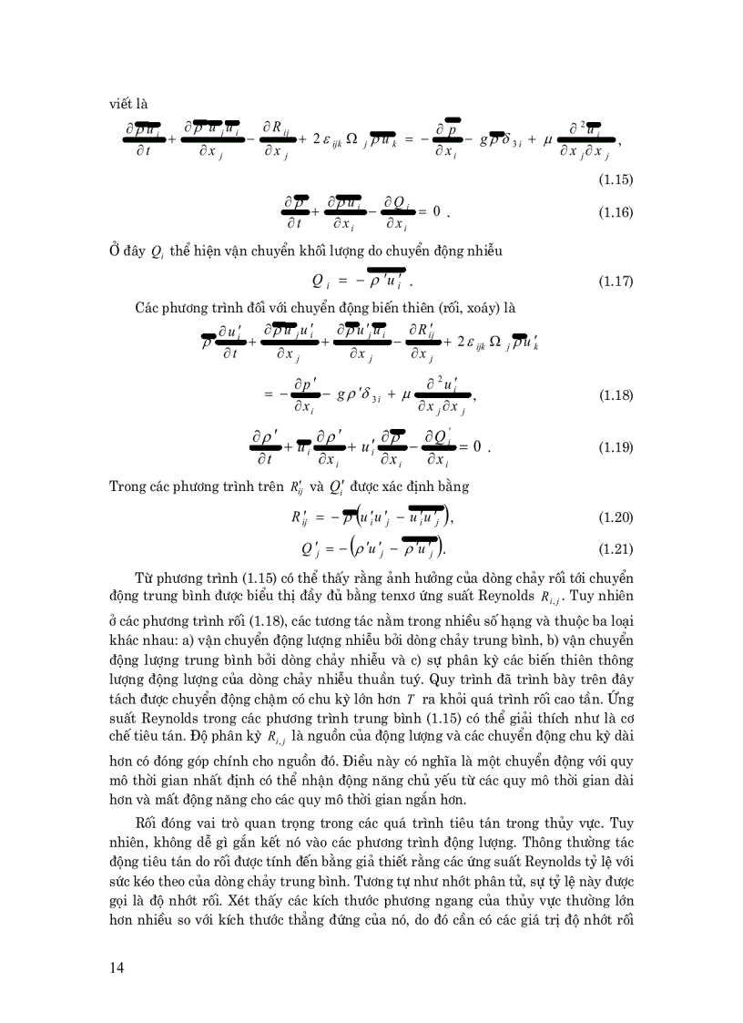 image for page Mô hình số trong động lực biển