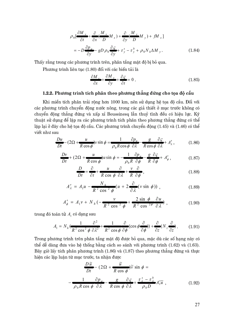 image for page Mô hình số trong động lực biển