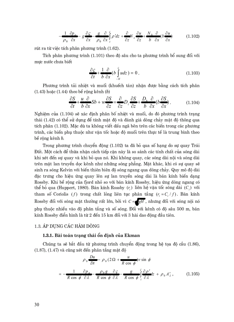 image for page Mô hình số trong động lực biển