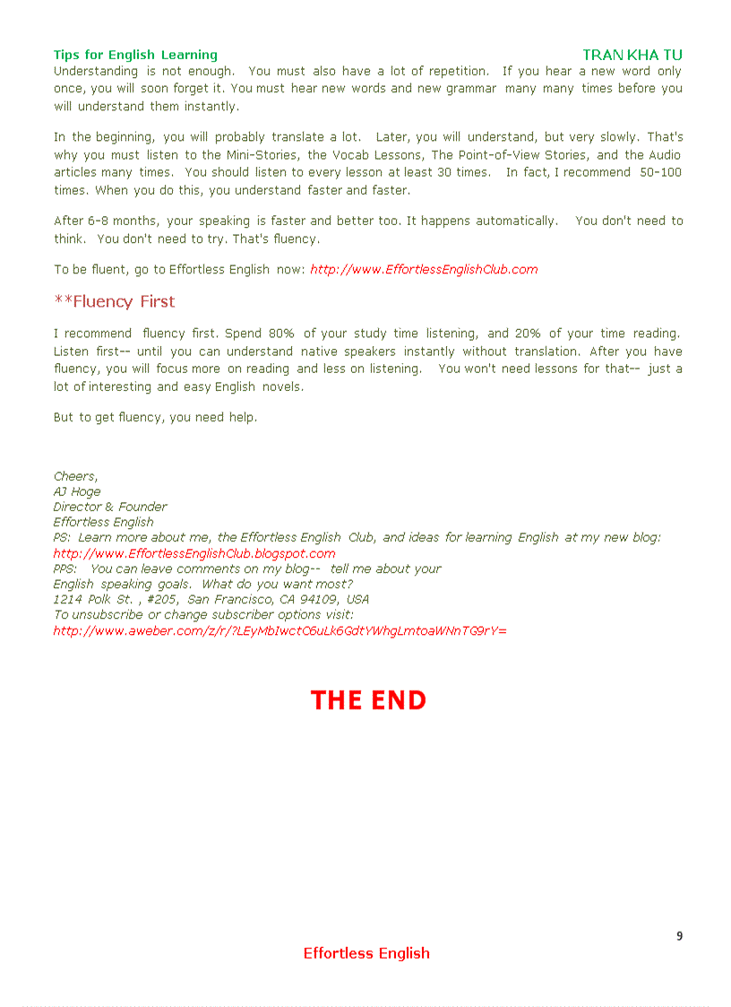 image for page English study practice