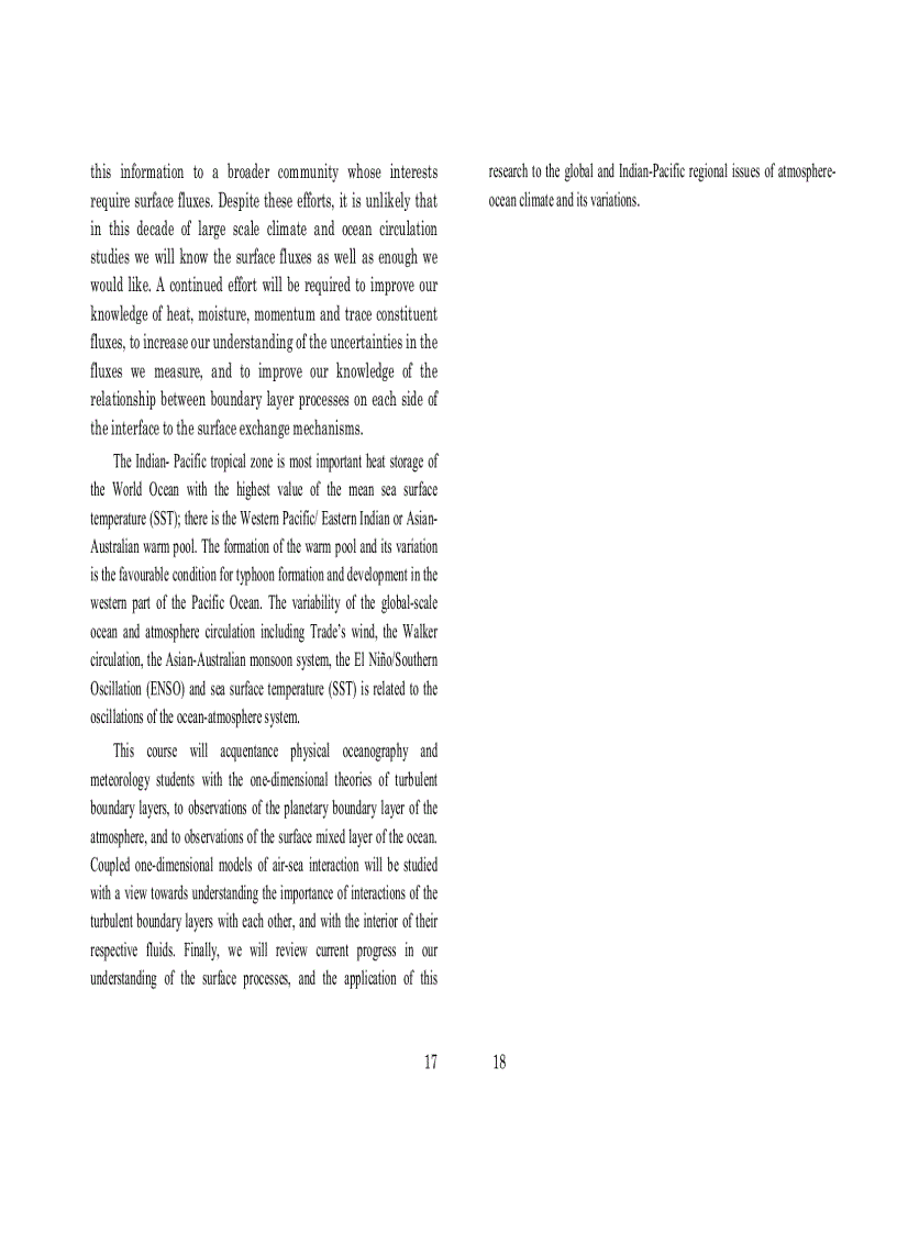 image for page Air sea interaction in the indian pacific tropical region