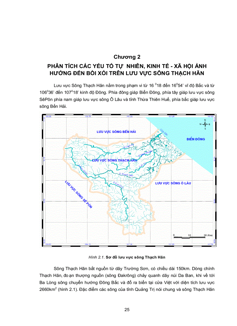 image for page Đánh giá tình hình xói lở và bồi lắng các dòng sông trên hệ thống sông Nam Thạch Hãn tỉnh Quảng Trị