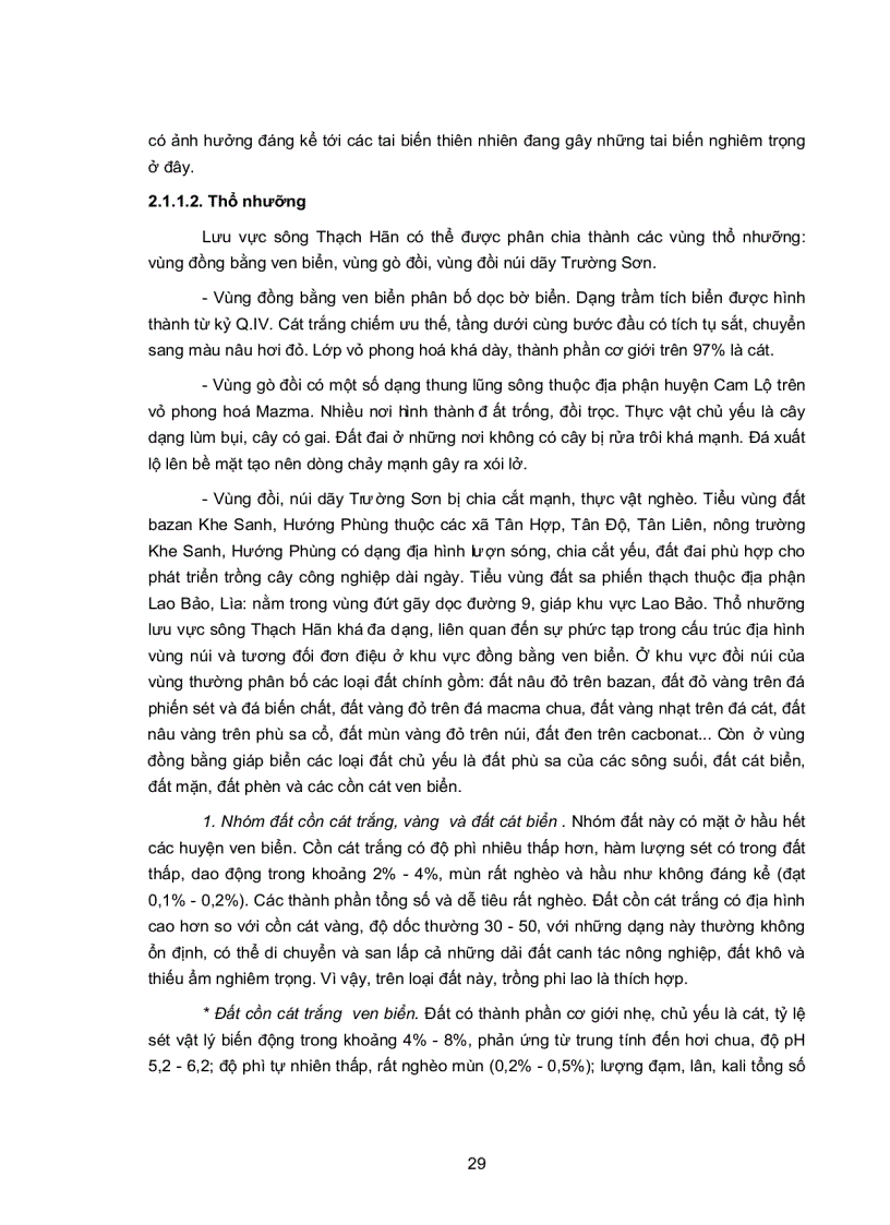 image for page Đánh giá tình hình xói lở và bồi lắng các dòng sông trên hệ thống sông Nam Thạch Hãn tỉnh Quảng Trị