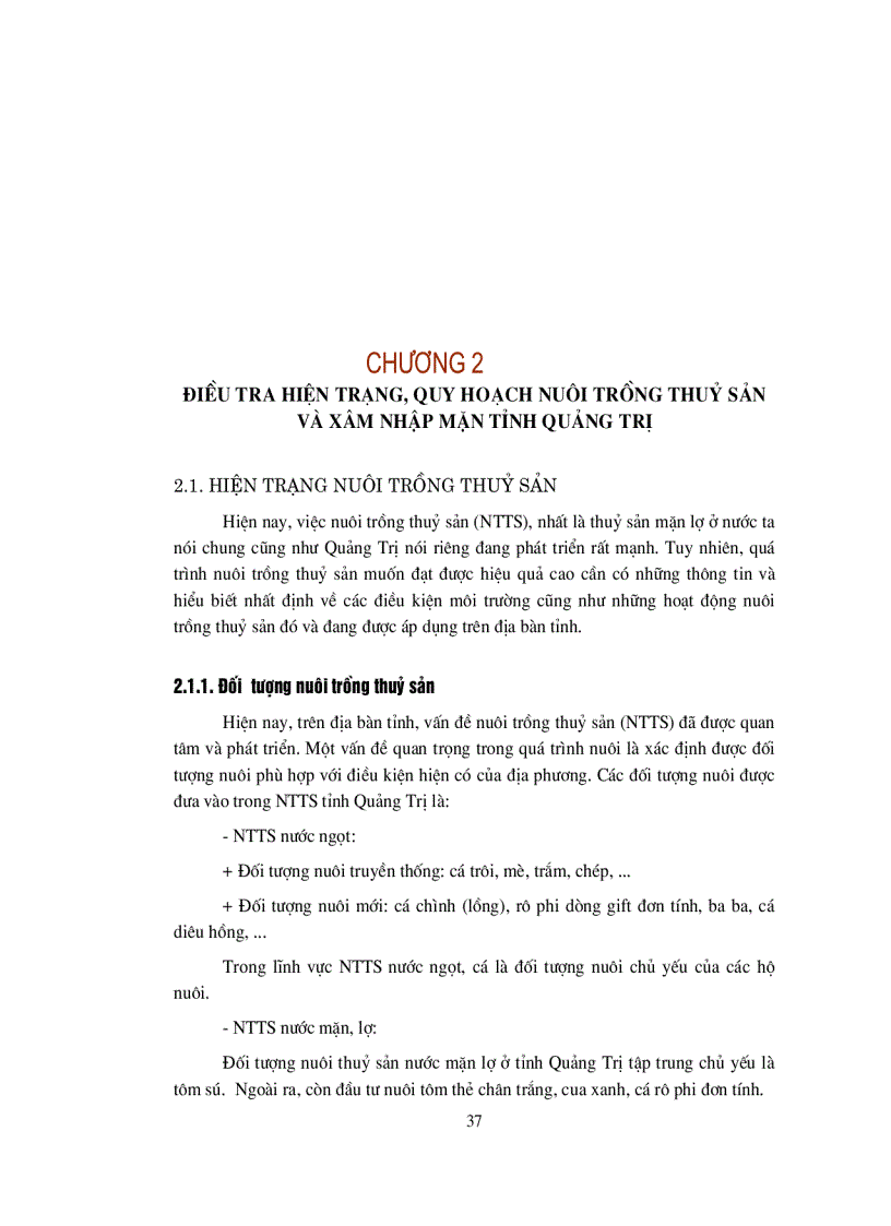 image for page Đánh giá hiện trạng ô nhiễm nguồn nước do nuôi trồng thủy sản vấn đề xâm nhập mặn và đề xuất các giải pháp góp phần phát triển kinh tế xã hội và bảo vệ môi trường
