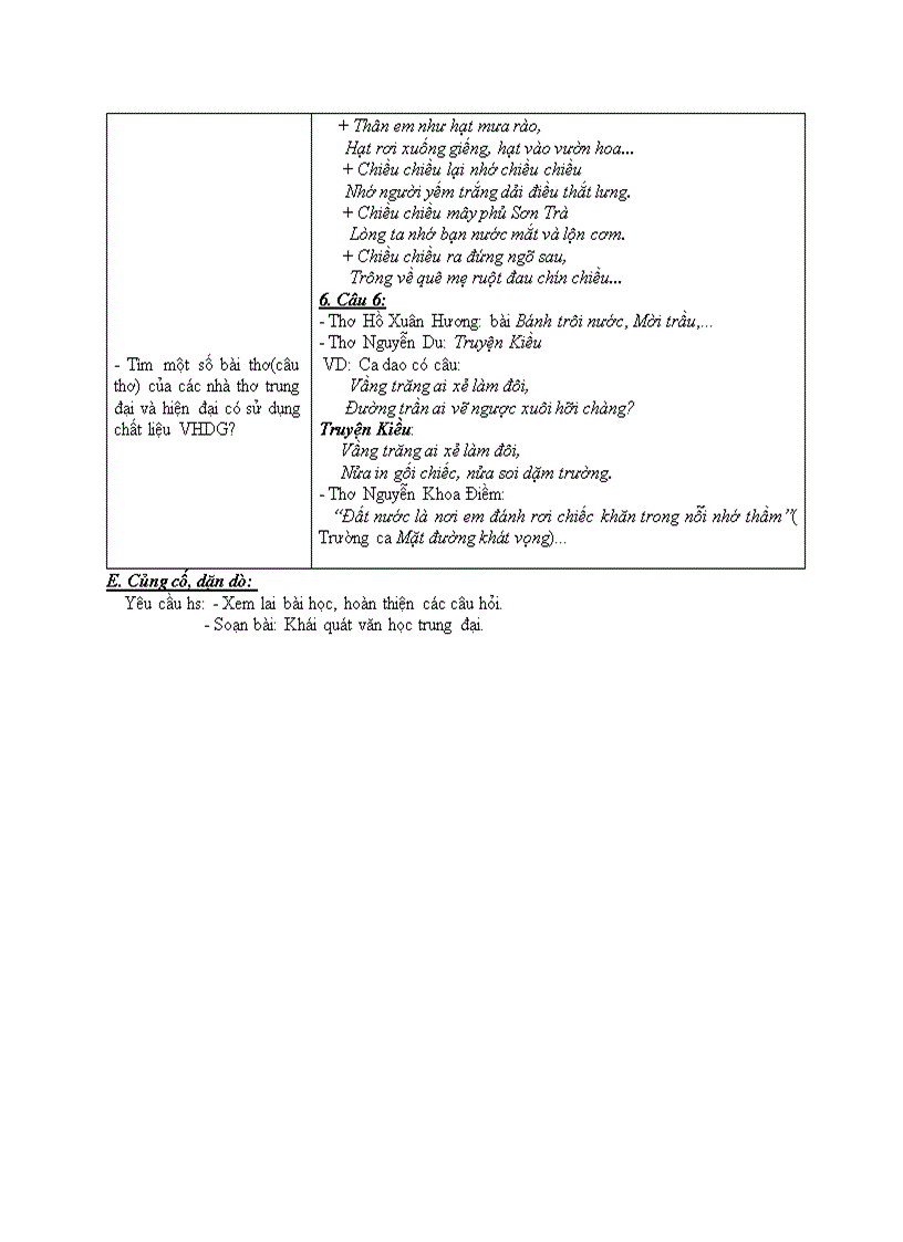 image for page Ngữ văn Ôn tập văn học dân gian việt nam