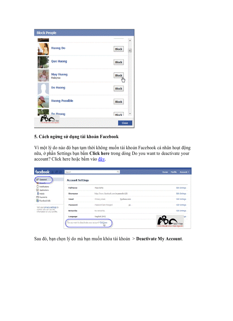 image for page 5 thủ thuật hay dành cho Facebook
