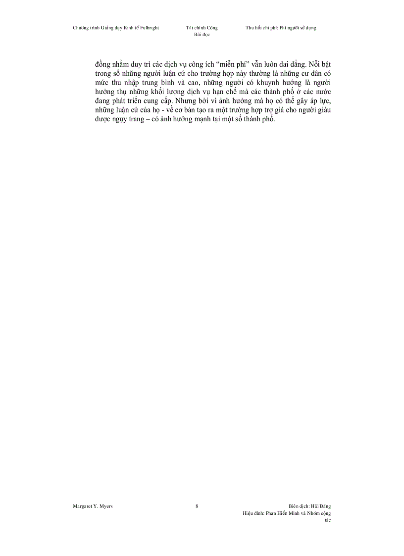 image for page Thu hồi chi phí Phí người sử dụng