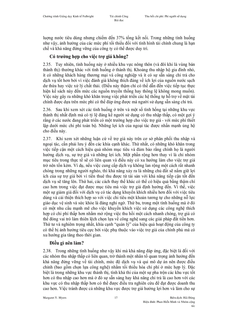 image for page Thu hồi chi phí Phí người sử dụng