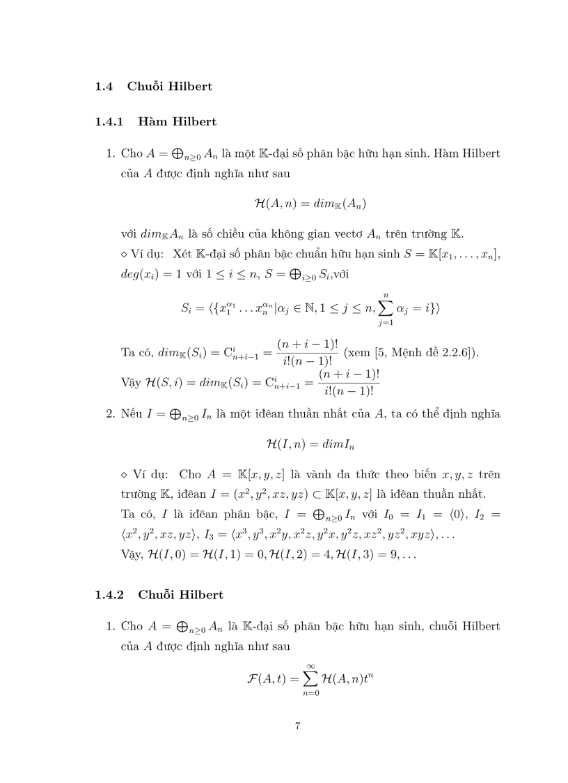 image for page Luận văn tốt nghiệp ĐHSP Cơ sở GROBNER của đái số toàn phương đối chiếu thấp