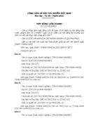 Hợp đồng liên doanh 1