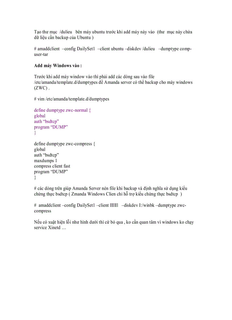 image for page Xây dựng hệ thống Backup server trên linux Centos sử dụng Amanda