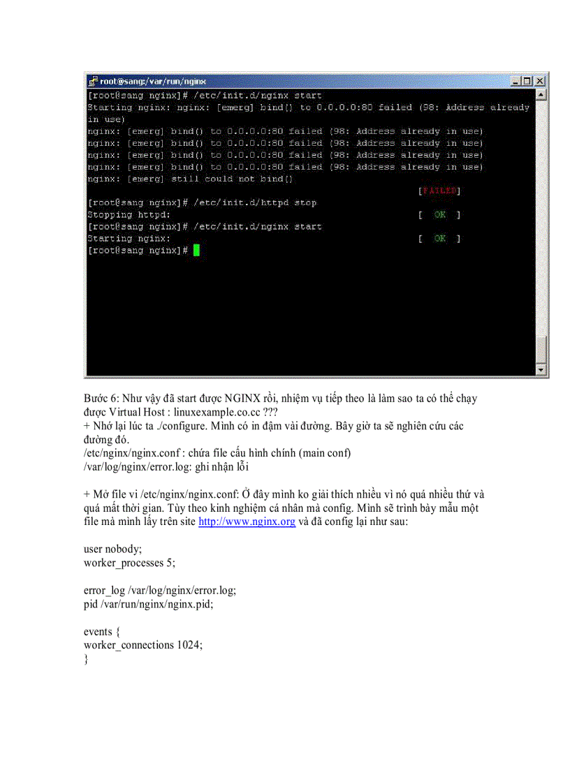 image for page Hướng dẫn cài đặt NGINX
