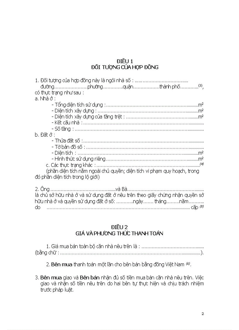 image for page Hợp đồng mua bán nhà ở 1