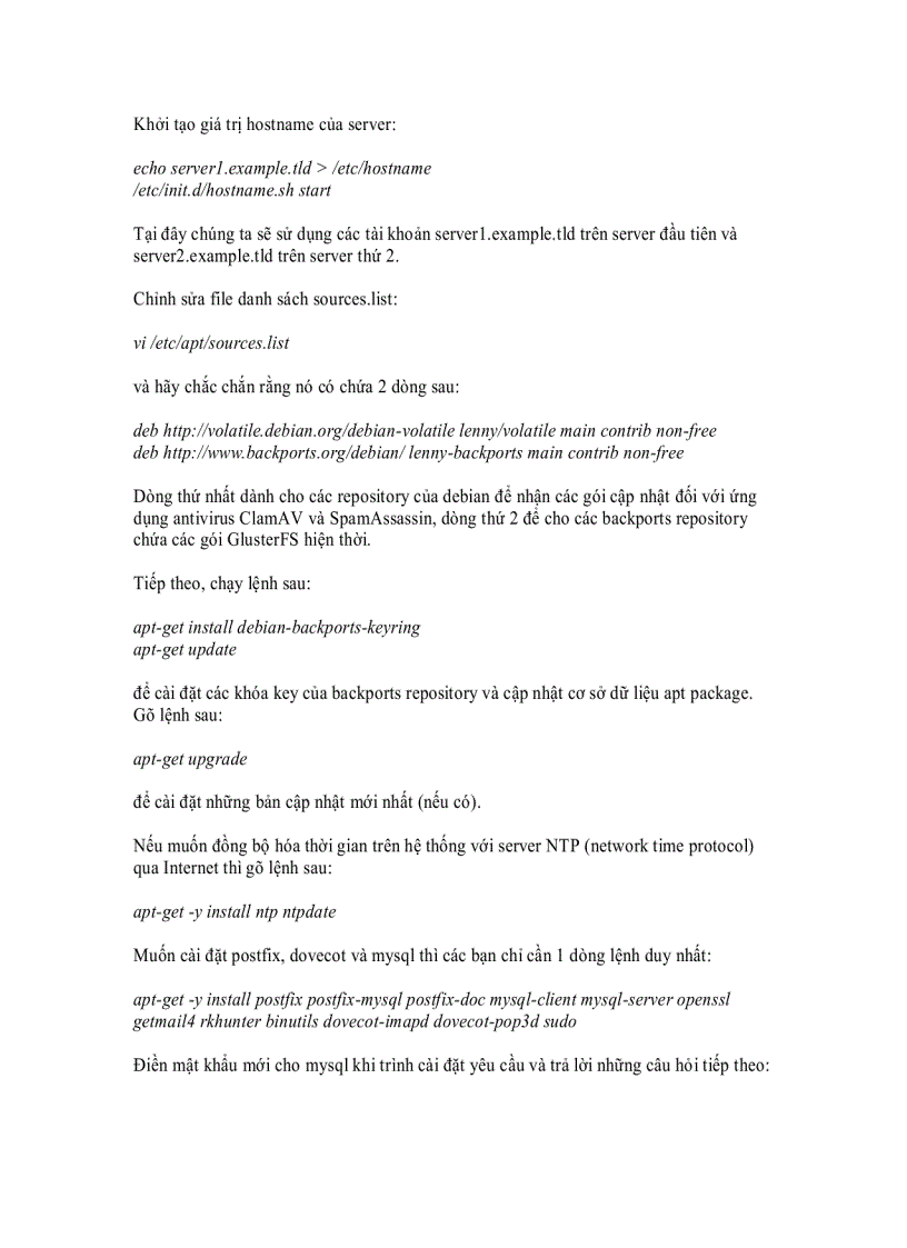 image for page Cài đặt thiết lập Web Email và MySQL Database Cluster trên Debian 5 0 với ISPConfig 3