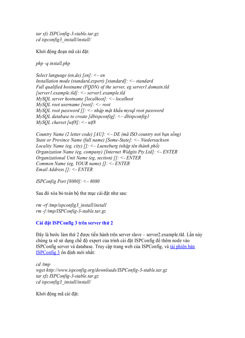 image for page Cài đặt thiết lập Web Email và MySQL Database Cluster trên Debian 5 0 với ISPConfig 3