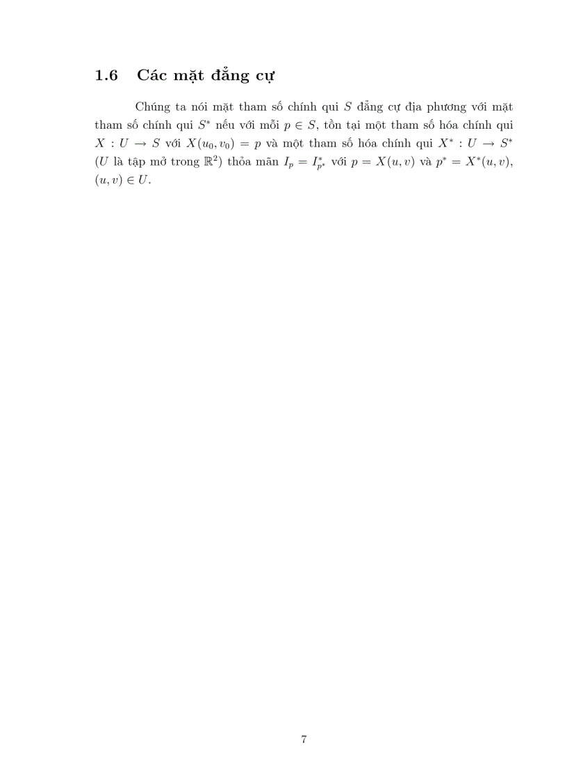 image for page Luận văn tốt nghiệp ĐHSP PHƯƠNG TRÌNH GAUSS CODAZZI VÀ MỘT SỐ ỨNG DỤNG