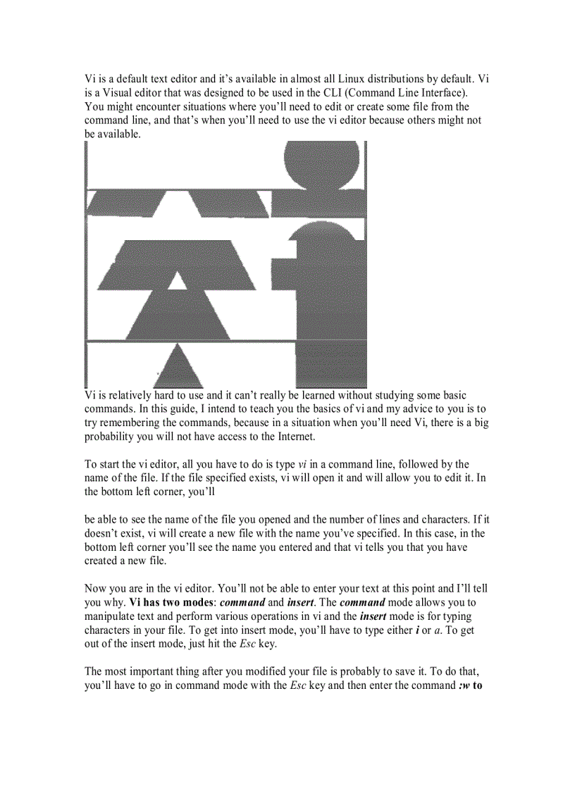 image for page Beginner s vi Editor Guide linux
