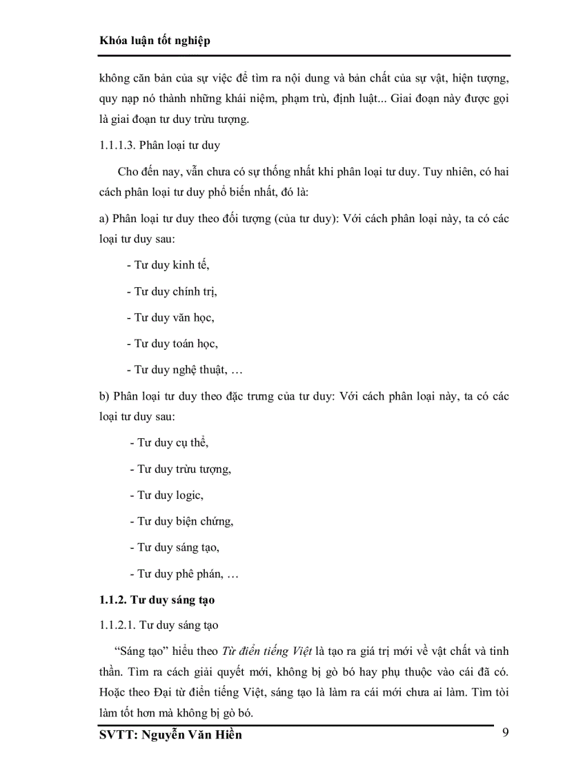 image for page Luận văn tốt nghiệp ĐHSP rèn luyện năng lực phát triển tư duy sáng tạo cho học sinh phổ thông qua dạy học bài tập hình học không gian