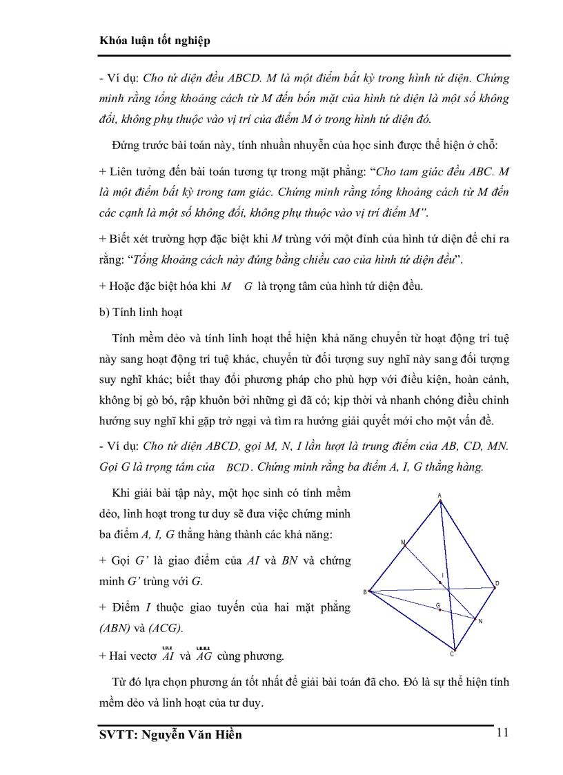 image for page Luận văn tốt nghiệp ĐHSP rèn luyện năng lực phát triển tư duy sáng tạo cho học sinh phổ thông qua dạy học bài tập hình học không gian