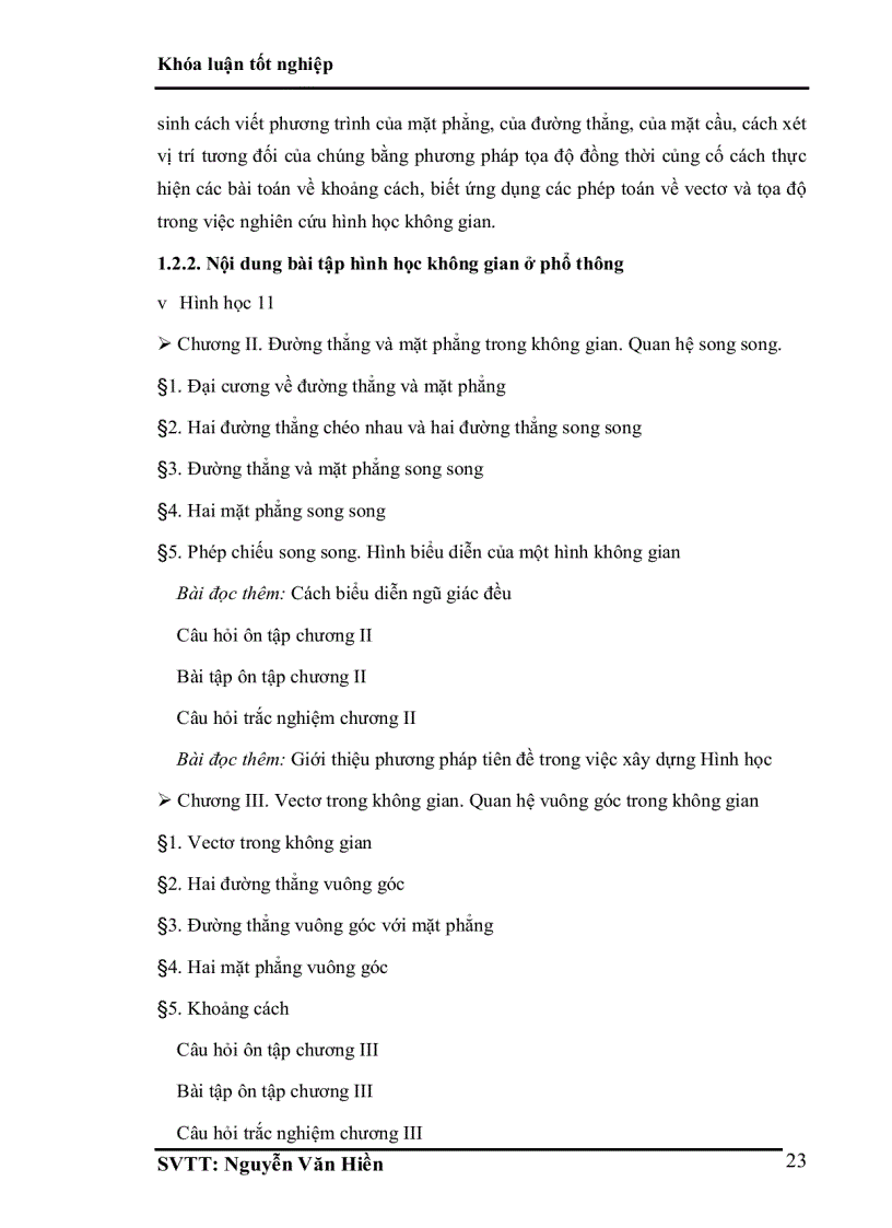 image for page Luận văn tốt nghiệp ĐHSP rèn luyện năng lực phát triển tư duy sáng tạo cho học sinh phổ thông qua dạy học bài tập hình học không gian