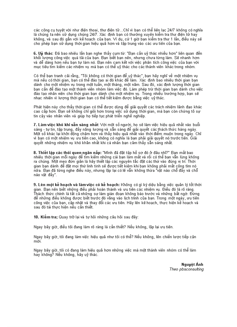 image for page Vì là sếp nên bạn luôn thiếu thời gian