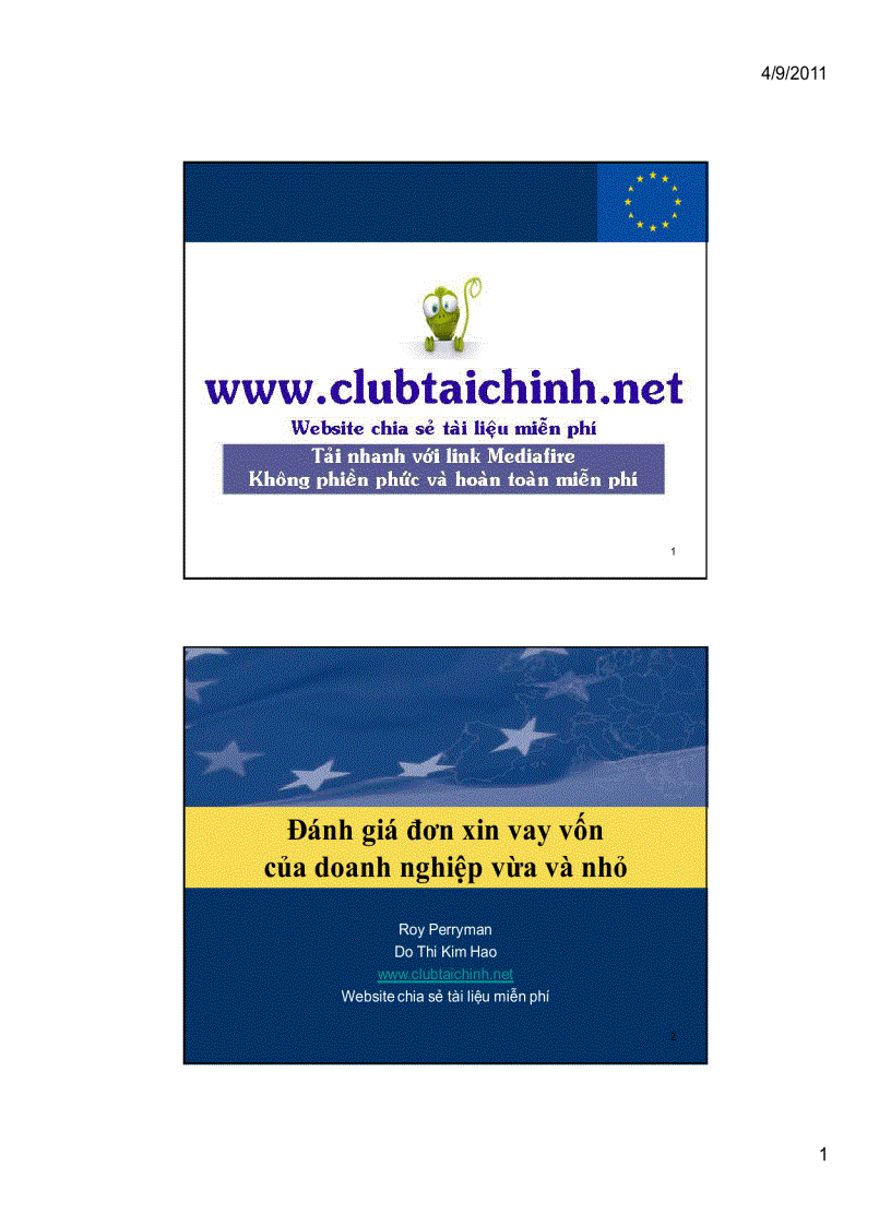 image for page Đánh giá đơn vay vốn của dnvvn