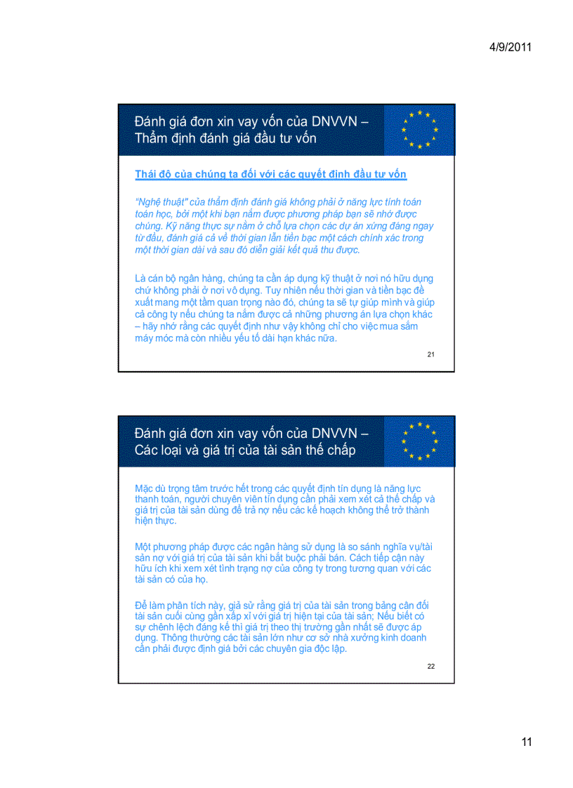 image for page Đánh giá đơn vay vốn của dnvvn