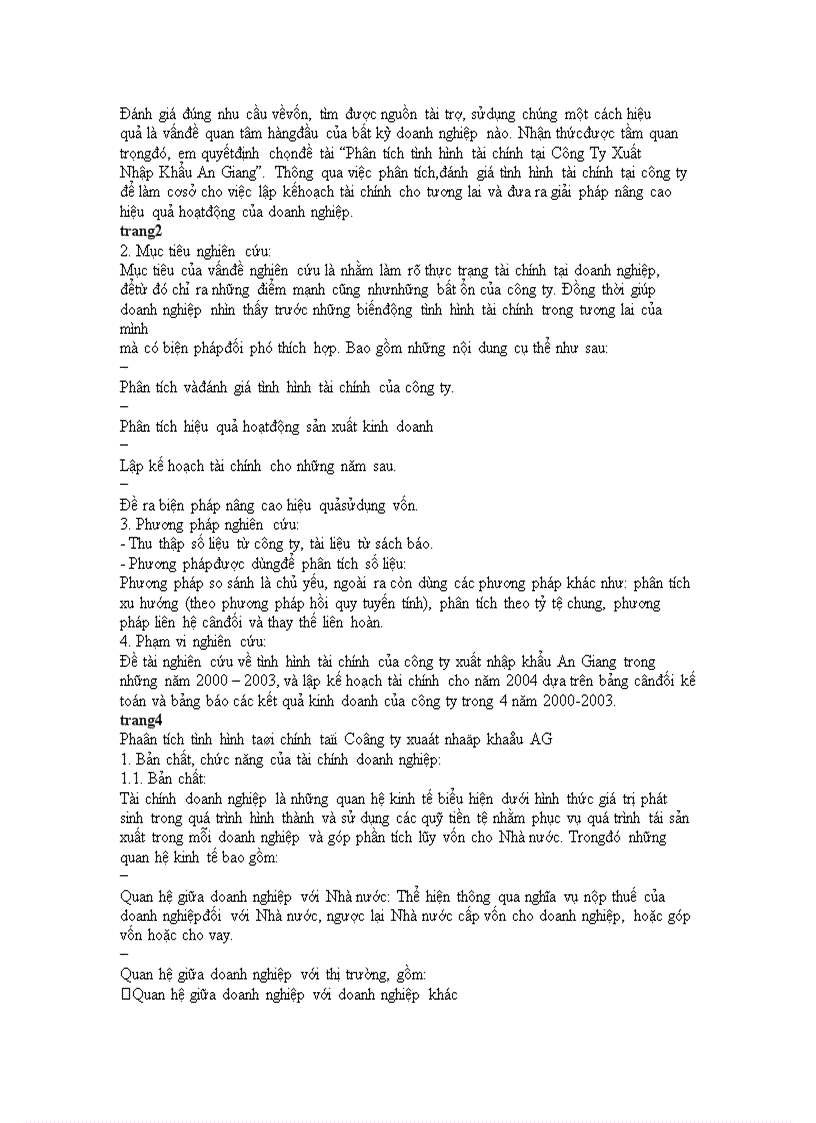 image for page Khái quát về phân tích tài chính doanh nghiệp