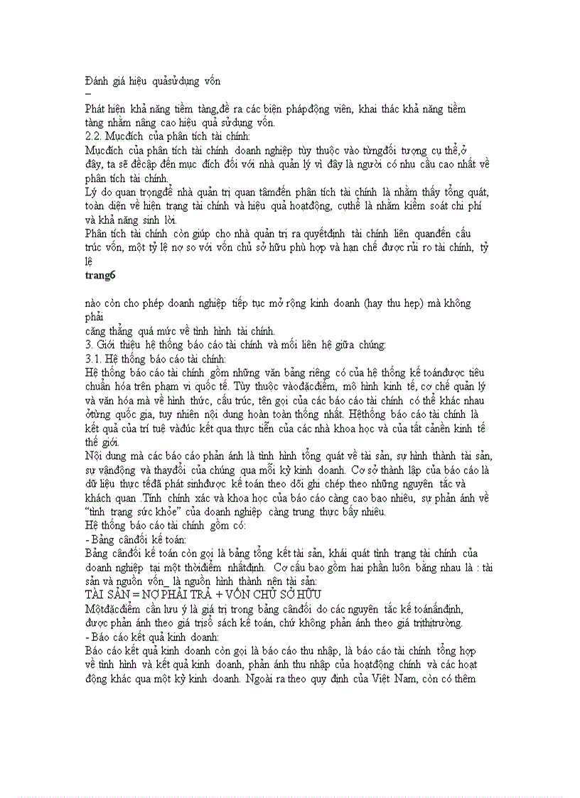 image for page Khái quát về phân tích tài chính doanh nghiệp