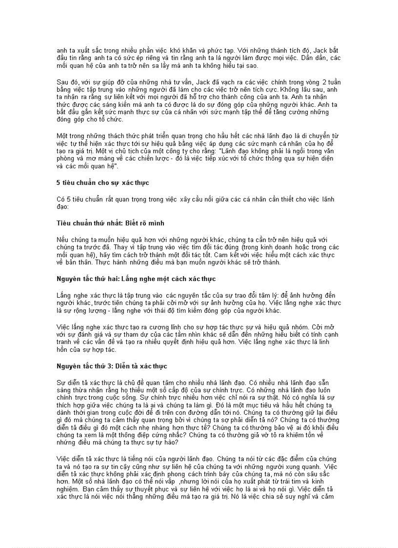 image for page Sự xác thực trong việc lãnh đạo