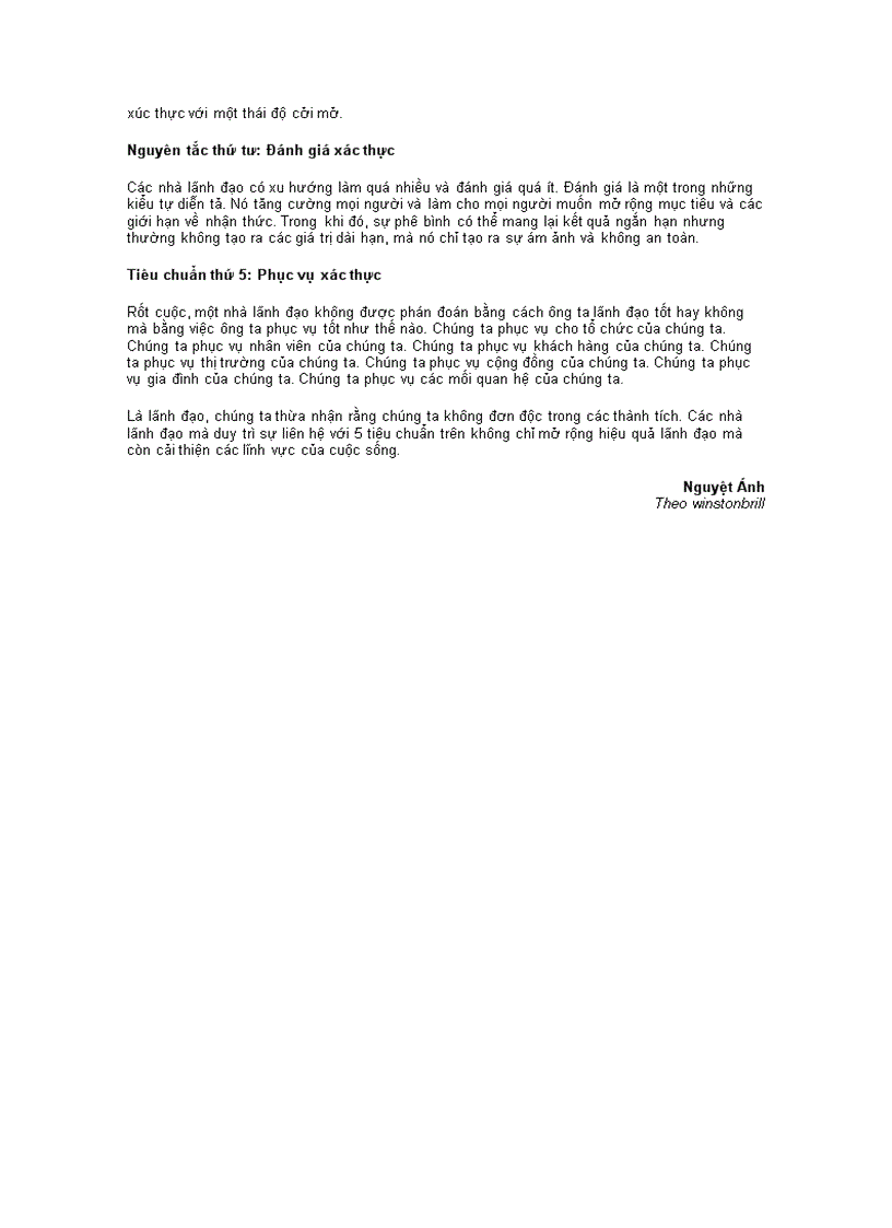 image for page Sự xác thực trong việc lãnh đạo
