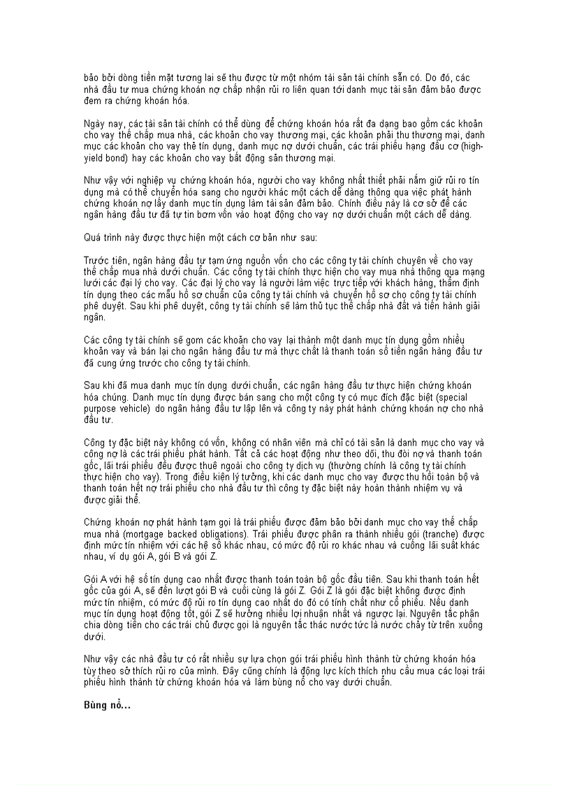 image for page Nguyên nhân khủng hoảng tài chính