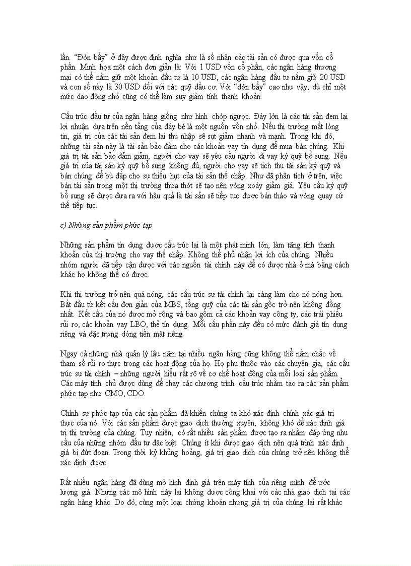 image for page Nguyên nhân khủng hoảng tài chính