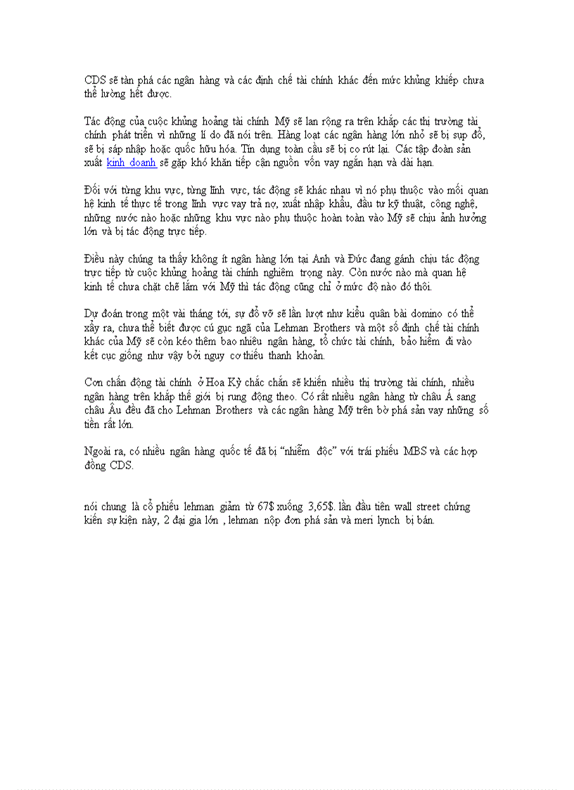 image for page Nguyên nhân khủng hoảng tài chính