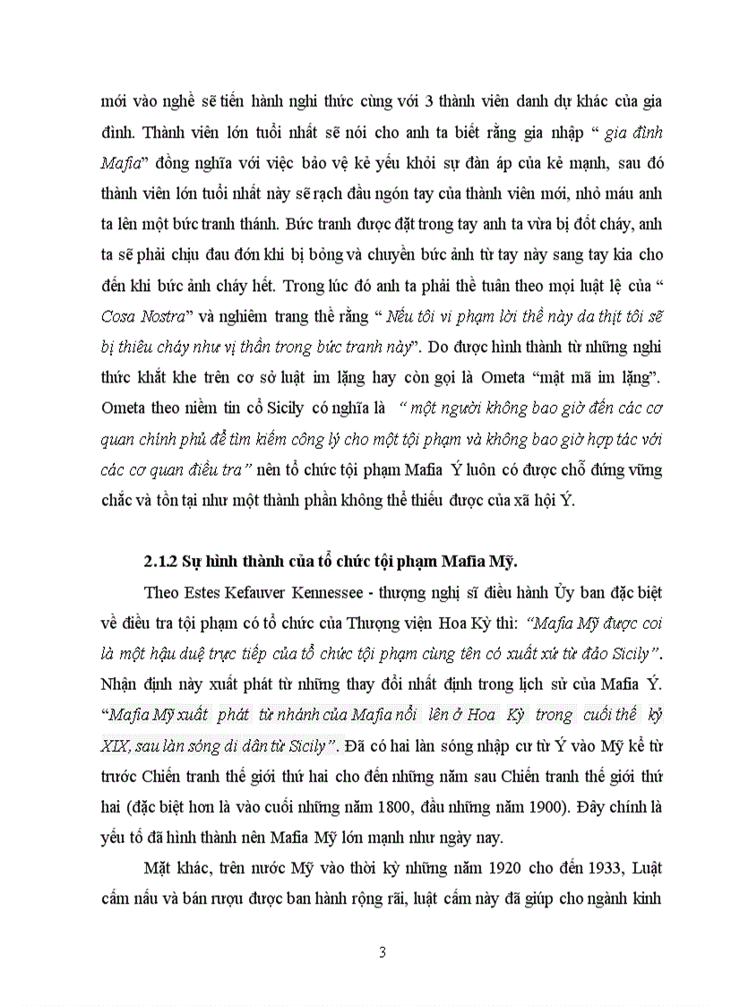 image for page Sự hình thành của những tổ chức tội phạm Mafia Ý Nhật Bản Mỹ Trung Quốc Nga và cùng tìm ra những điểm khác biệt cơ bản