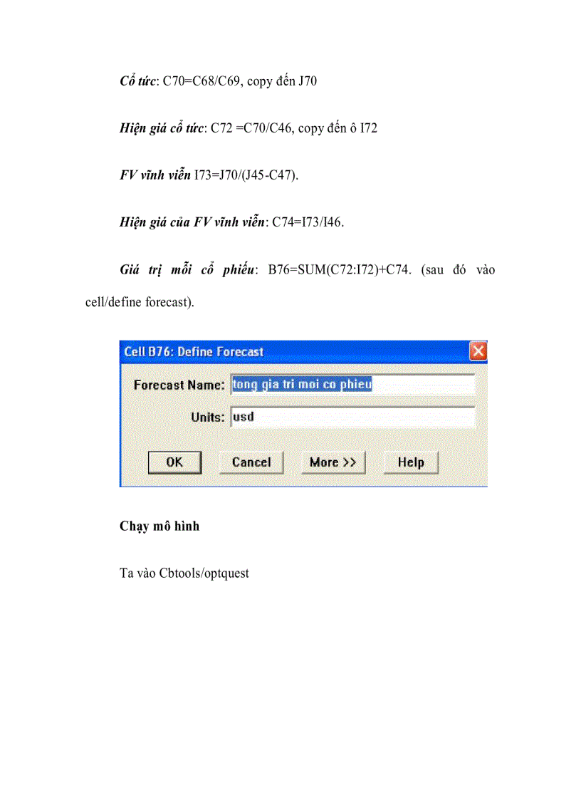 image for page Giới thiệu một mô hình xác định cấu trúc vốn tối ưu