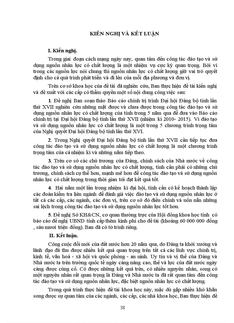 image for page Giải pháp nâng cao chất lượng đào tạo và sử dụng nguồn nhân lực có chất lượng ở tỉnh Thanh Hoá đến năm 2015