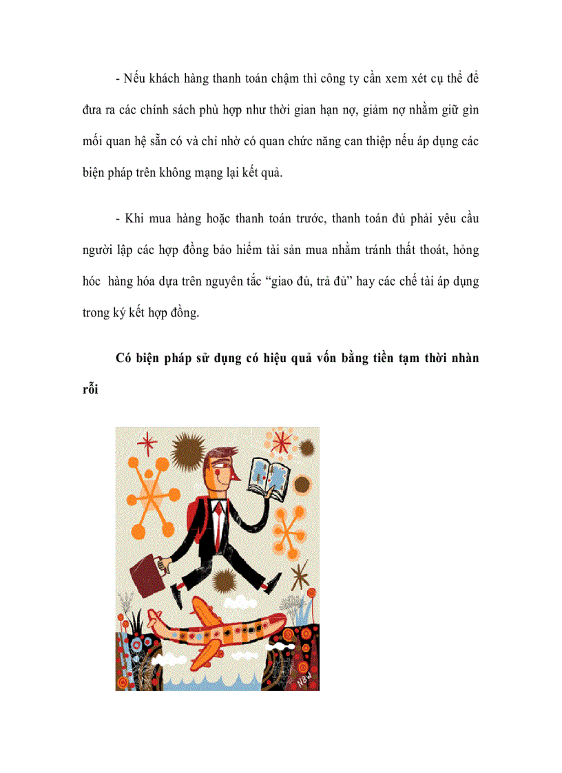 image for page Nâng cao hiệu quả sử dụng vốn lưu động